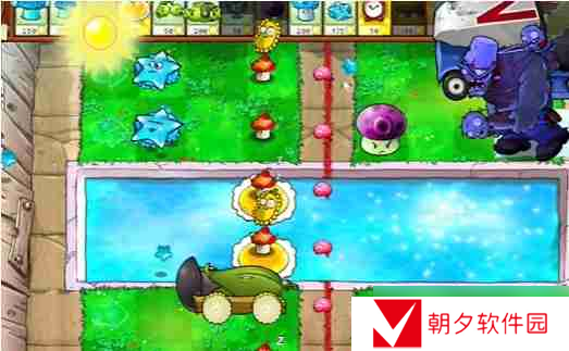 PVZ杂交版益智模式过关斩僵通关流程分享