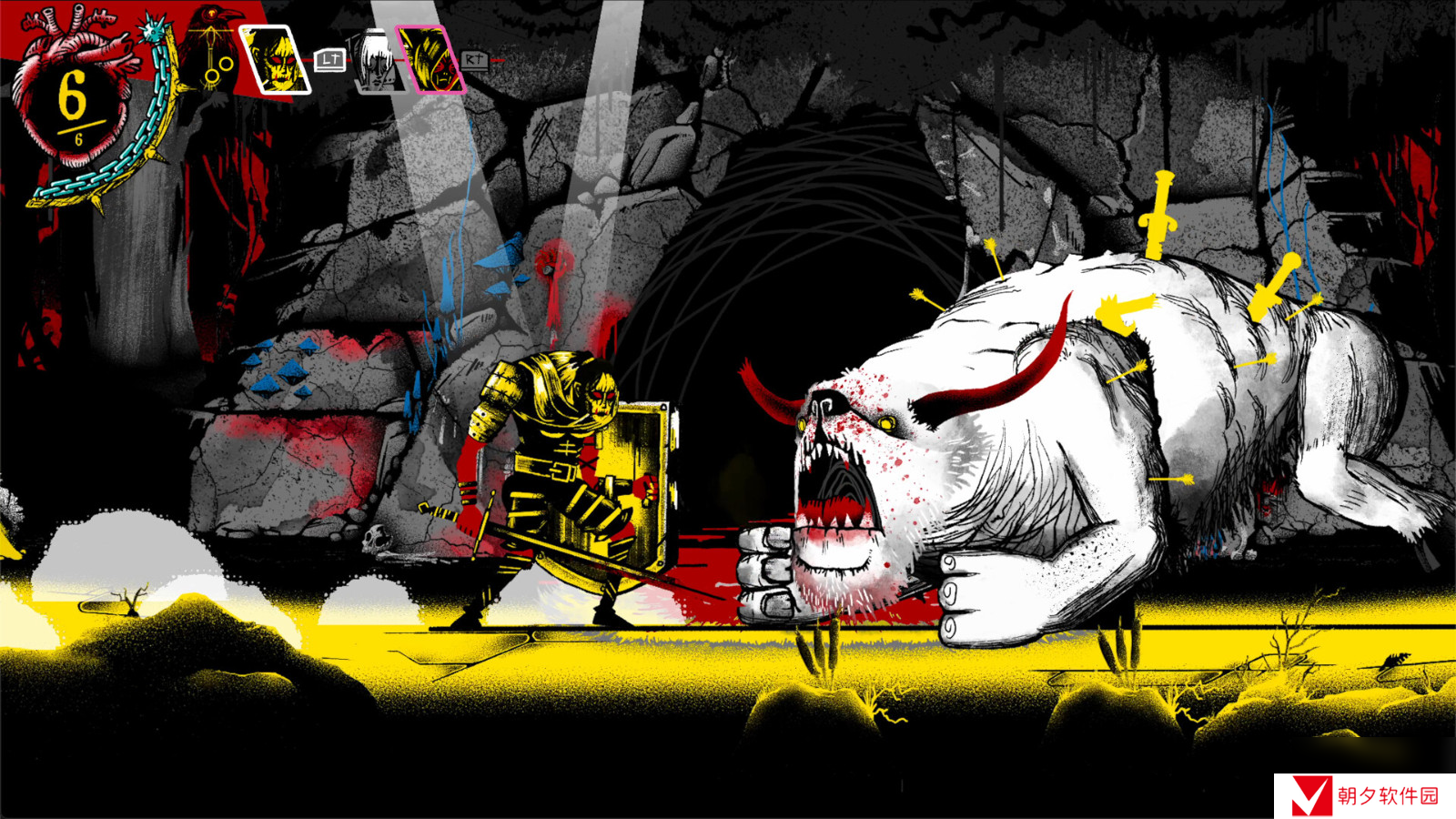 动作角色扮演游戏《MÖRK BORG Heresy Supreme》发布Steam页面