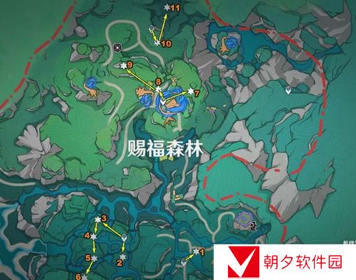 原神4.8希穆兰卡11个摩拉盒位置在哪里 原神4.8希穆兰卡11个摩拉盒具体位置