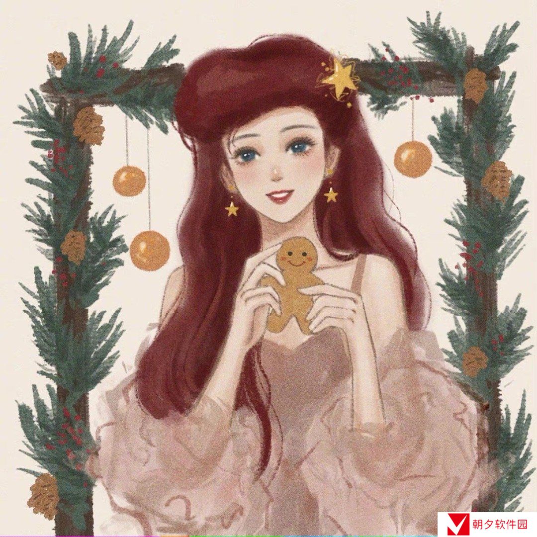 圣诞迪士尼在逃公主闺蜜头像大全高清原图分享